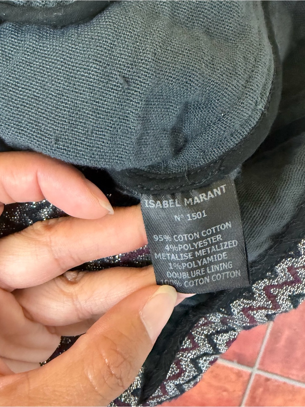 Isabel Marant Metallic Silver Tweed Jacket - Picture 7 of 7